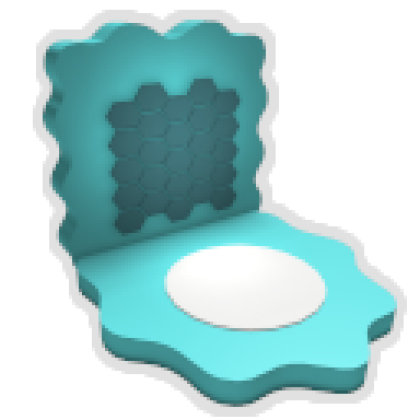 Wavy Cyan Hive