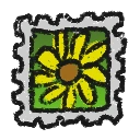 Sunflower Field Stamp