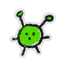 Round Green Critter