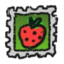 Strawberry Field Stamp